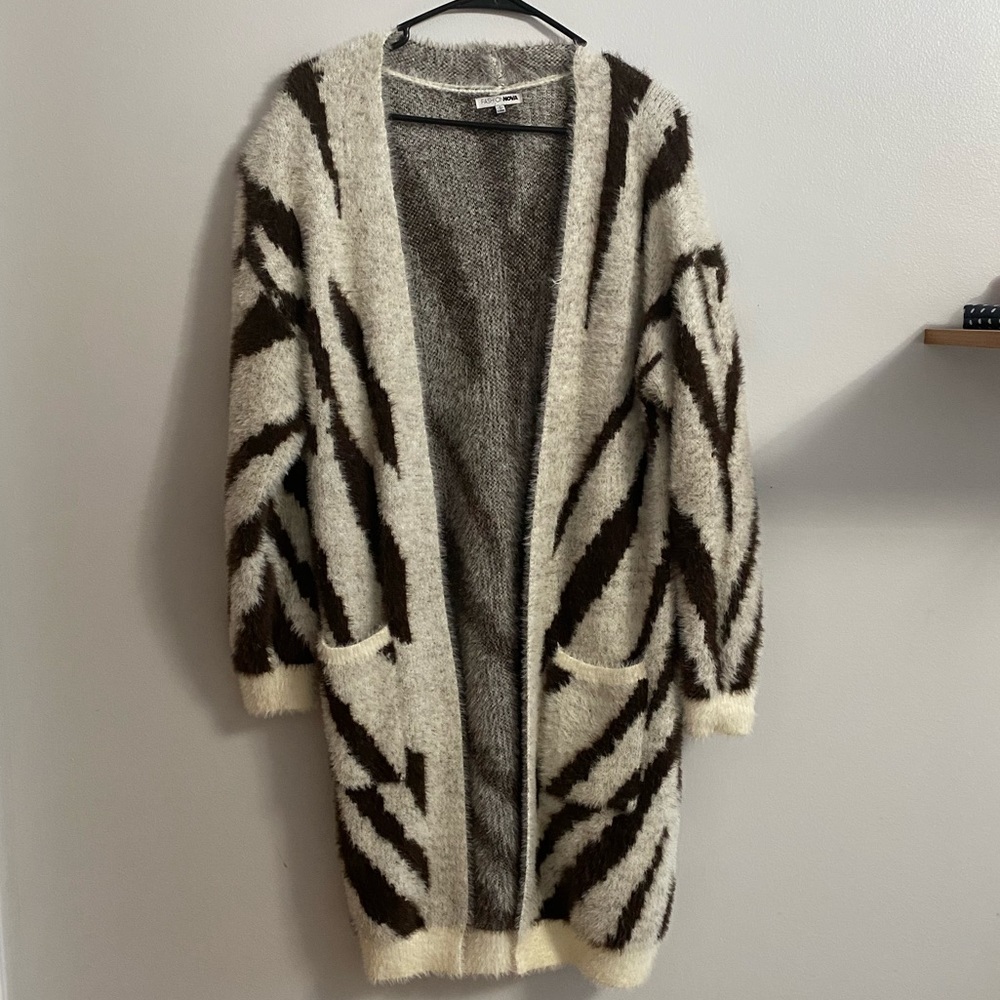 Fuzzy Cardigan